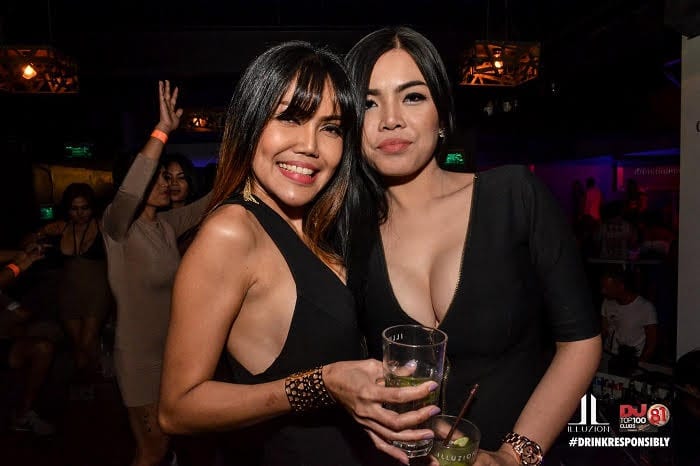 hot girls in Phuket nightclub