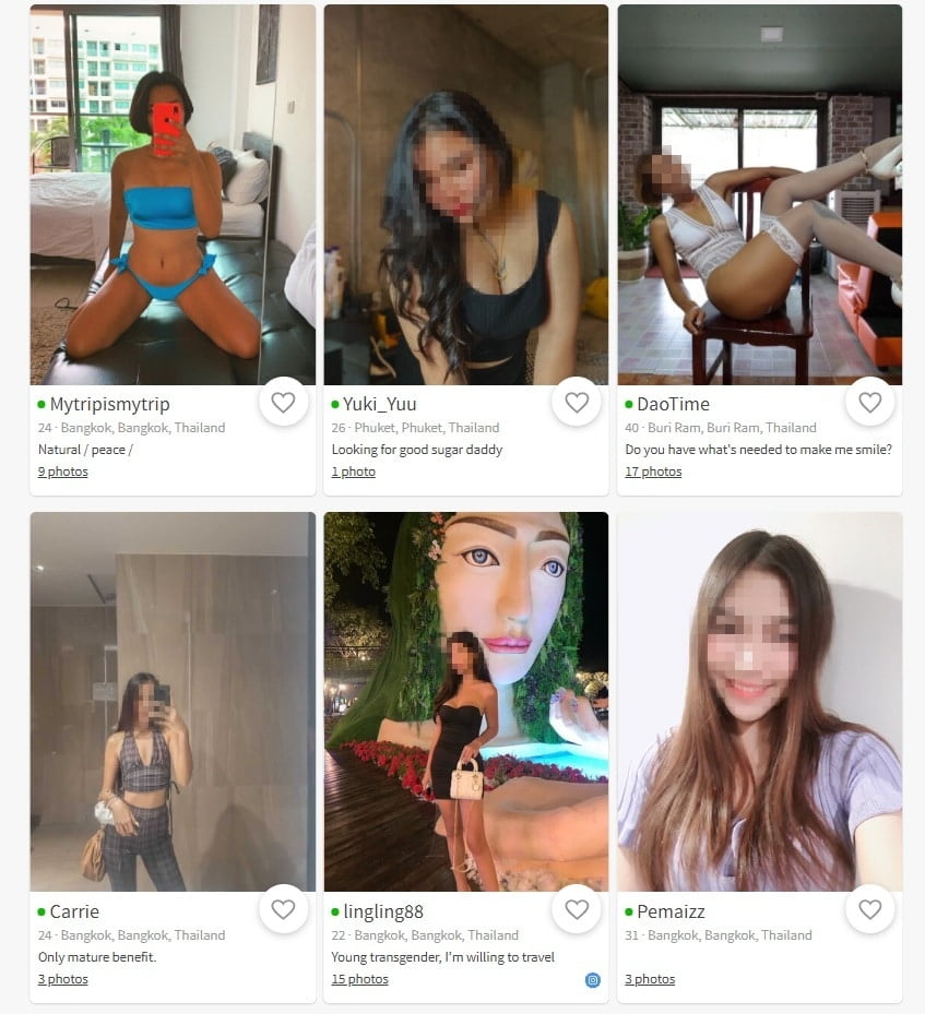 Pattaya girls online