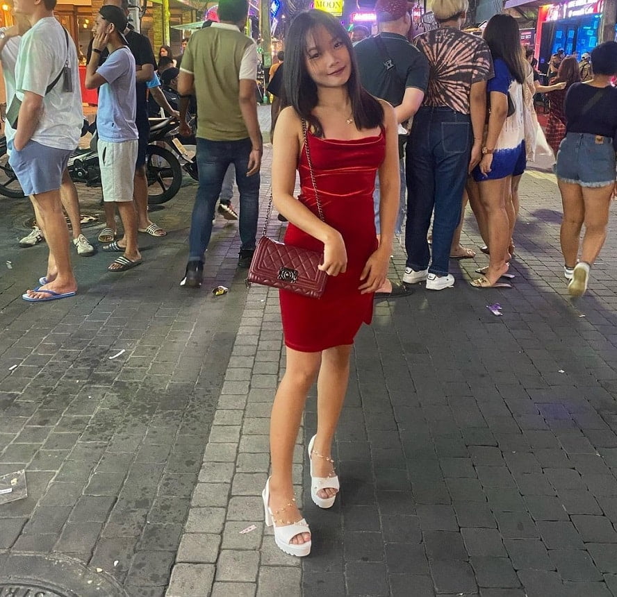 found street girl in Pattaya