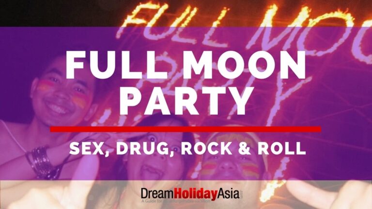 Full Moon Party Sex, Drug, Rock & Roll