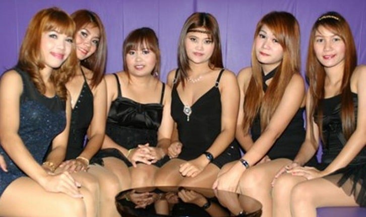 Thai karaoke bar hostess girls