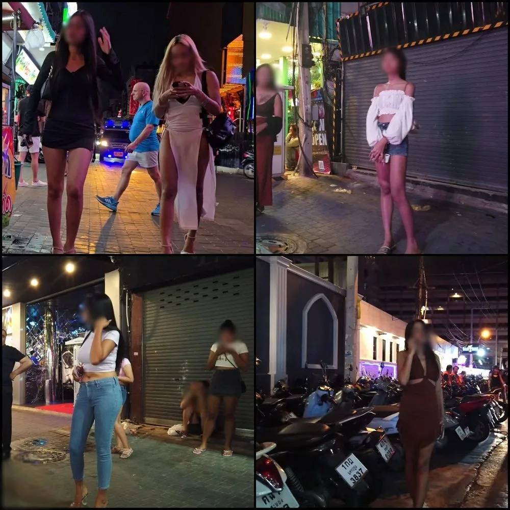 Walking Street Brothel area