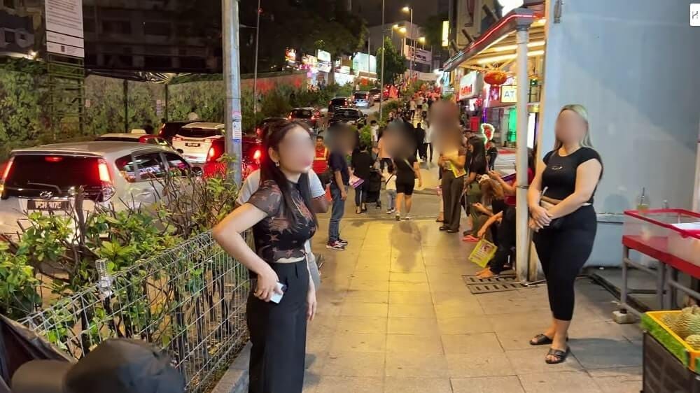 Massage Girls at Changkat Kuala Lumpur