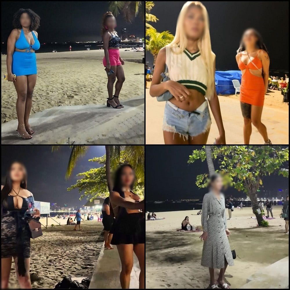 Pattaya Beach Road Freelancers