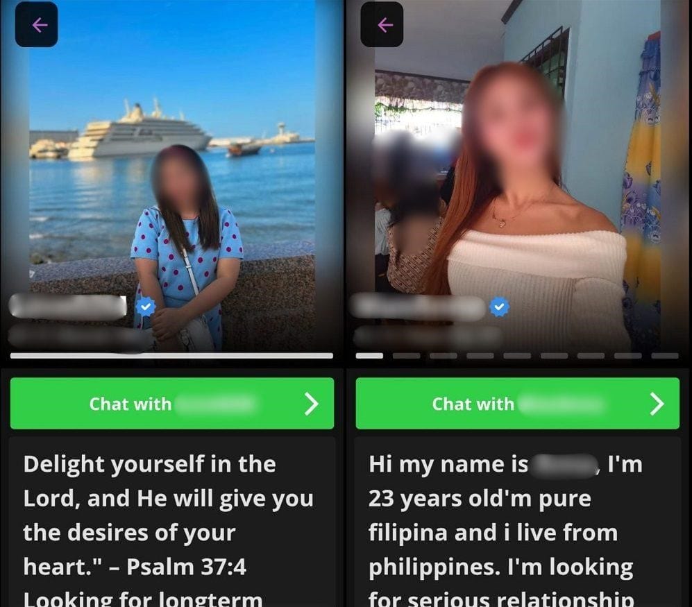 Finding Women on PinaLove