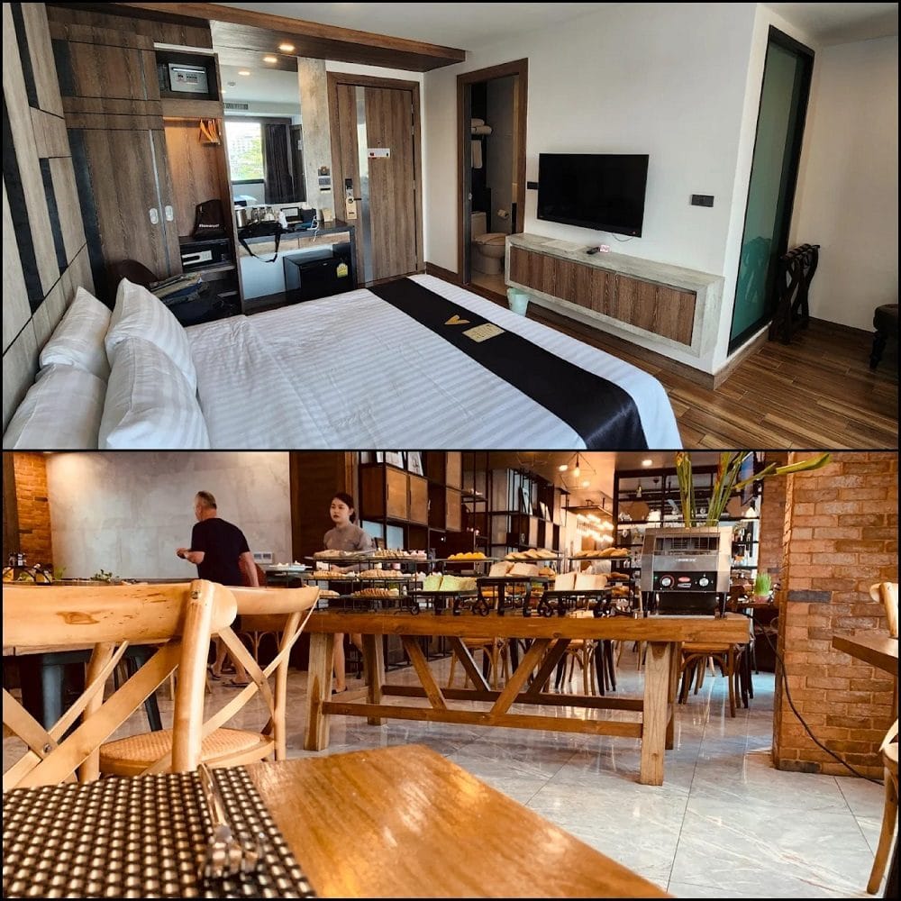 Rooms in Acqua Hotel Pattaya