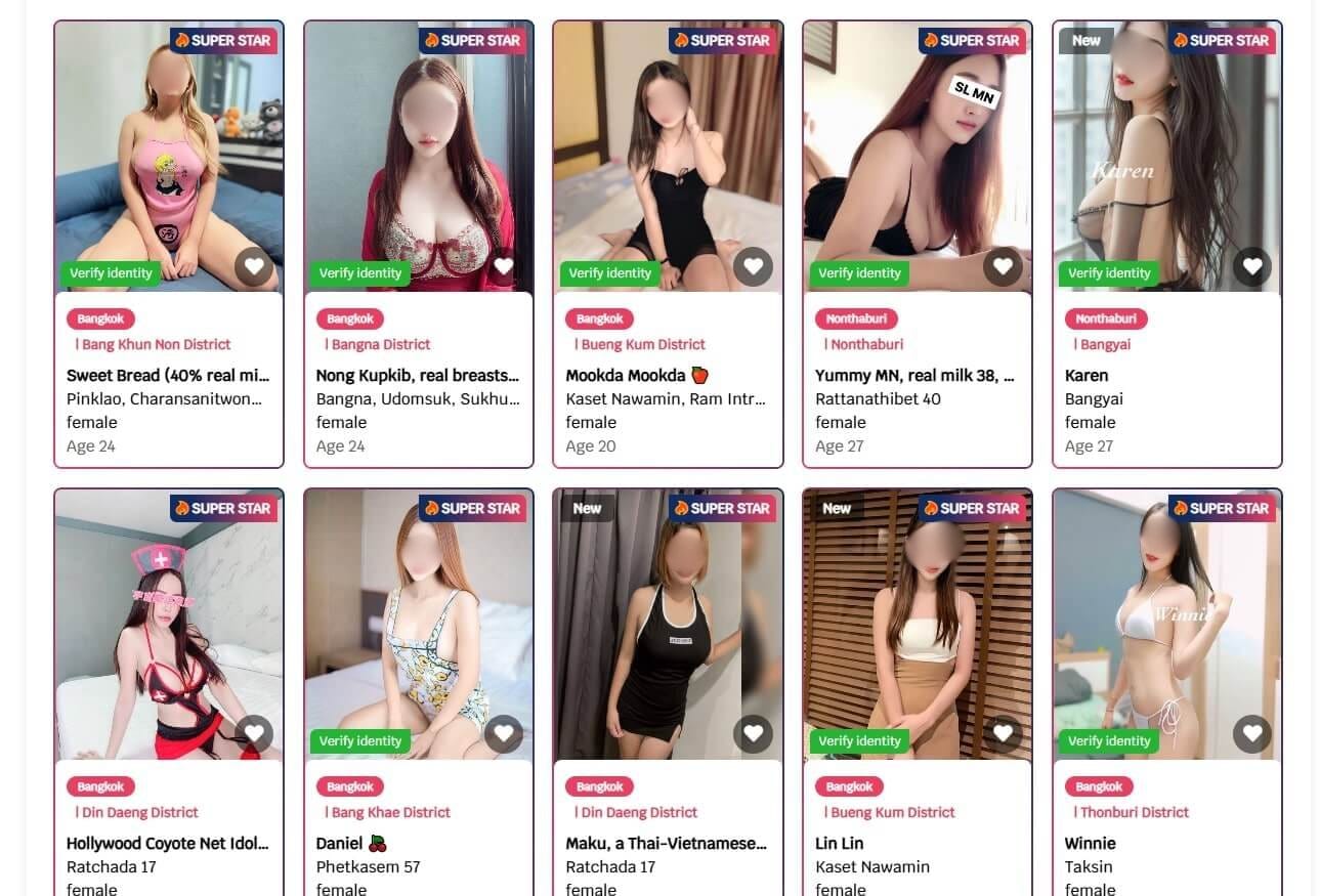 Online Hooker Prices in Bangkok