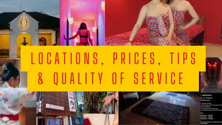 Guide To Erotic And Sex Massage Parlors In Bali